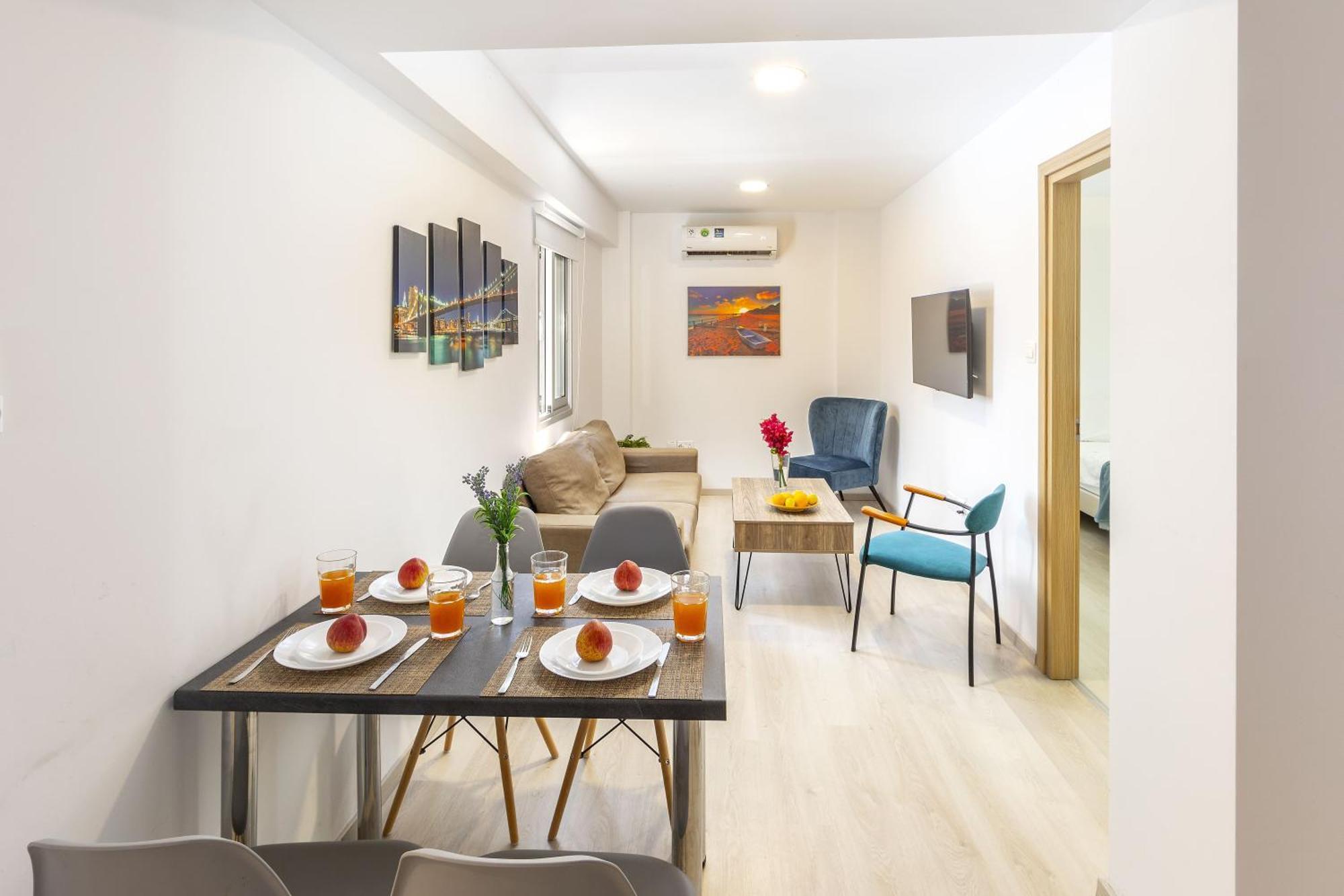 C-Premium Apts 100M From Beach And City Centre Larnaca Extérieur photo
